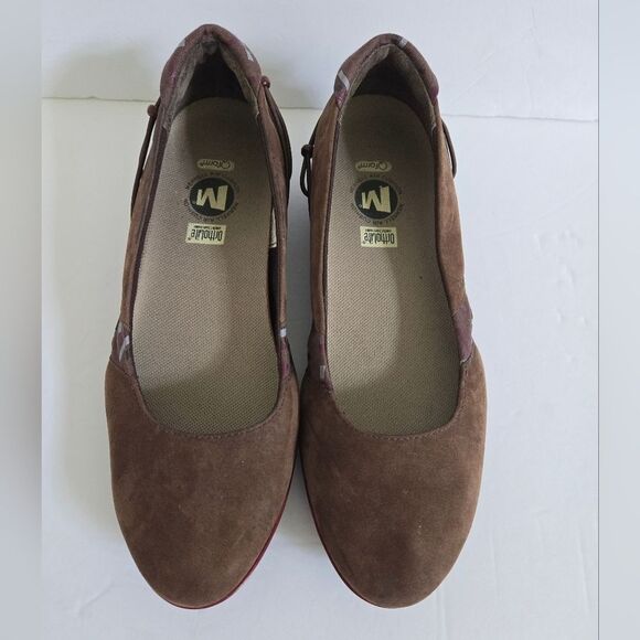 Merrell Brown Wedges Shoes size 6.5 - Picture 13 of 14
